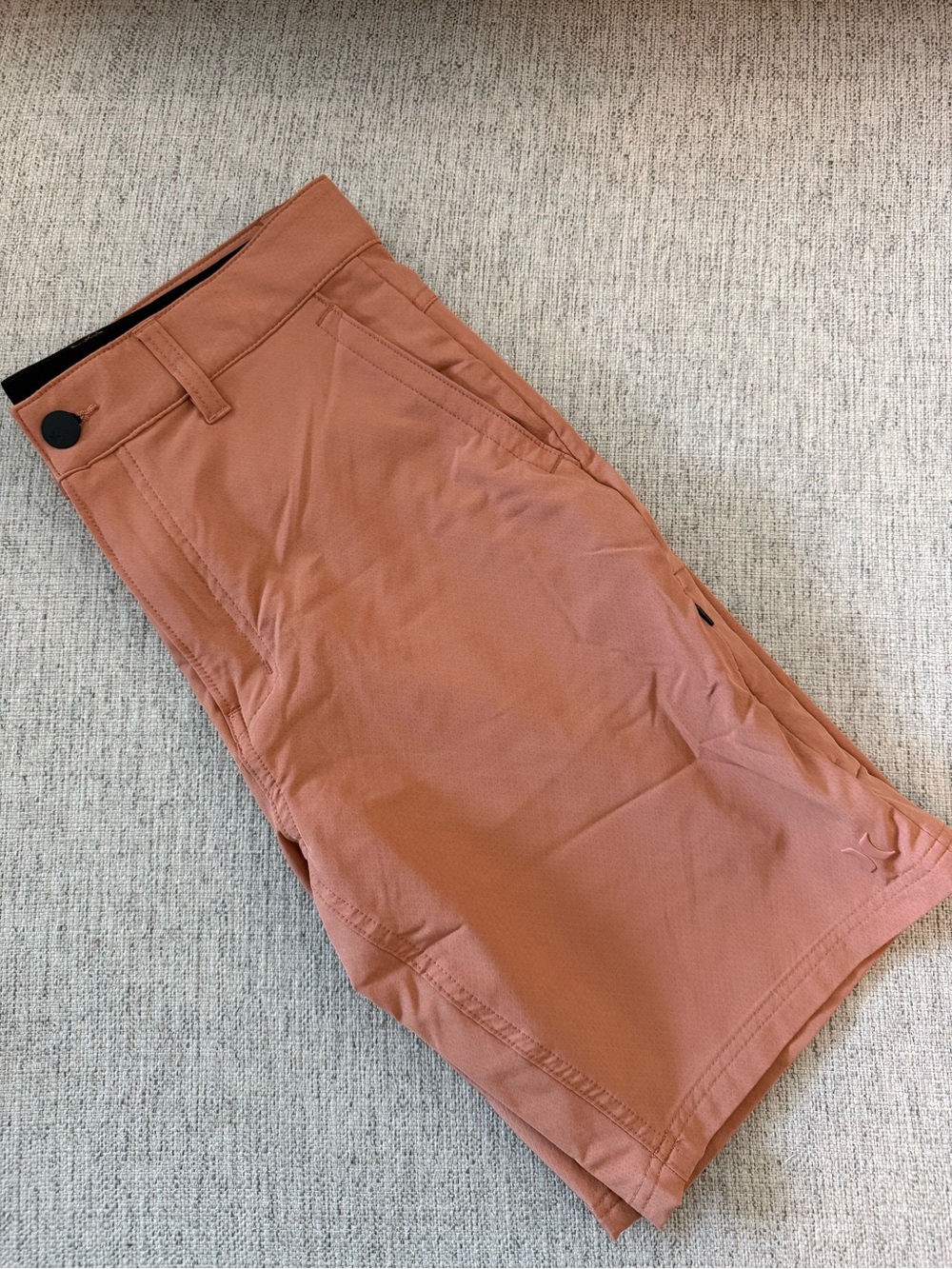 Hurley Men’s Performance Hybrid Shorts Rust/Salmon – Size 30